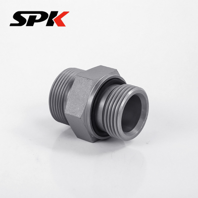 Parker H-Type Ferrule Tube Fitting, Гидравлический переходник для труб масляных (Модель: 1CM-ED), Герметичный метрический накидной винт - Сталь углеродистая