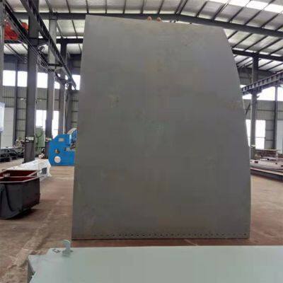 Senegal flat sliding sector steel gate hydraulic engineering channel river steel gate physical manufacturer supplying in stock