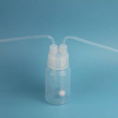 Polytetrafluoroethylene Pfa Gas Washing Bottle, Acid and Alkali Resistant, High Temperature Resistant, Customizable 500ml Gas Absorption Bottle photo-4