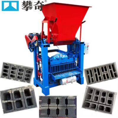 Semi-Automatic Portable Brick Making Machine Hollow Concrete Brick Molding Machinery Red Brick Making Machine Best Bricks for House Construction
