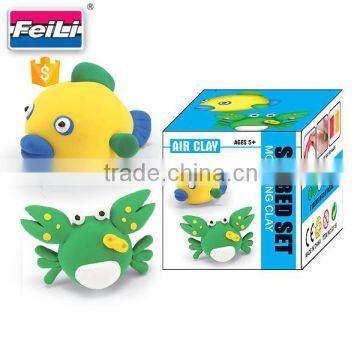 factory directly selling foam play dough set super light clay for kids