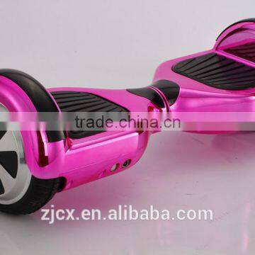 UL2272/CE/RoHS/FCC certified 6.5inch chrome self balancing scooter two wheels balancing car