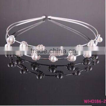 2015 Fashion Korea hair clasp with diamante pearl hair accessories