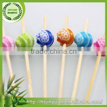 2016 Unique Style Best Quality Decorative Fruit Bamboo Food Picks photo-5