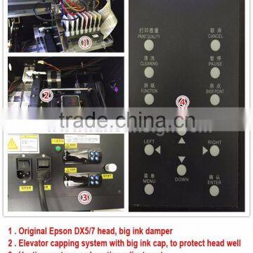 Fast Speed !8 Color Funsunjet 1.7m Large Format Sublimation Printer for Sticker Vinyl Printing photo-2