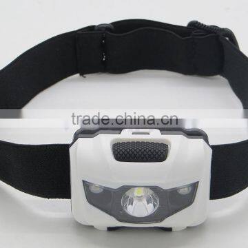 Light Weight Mini 2 IN 1 Red White LED Headlamp Flashlight photo-3