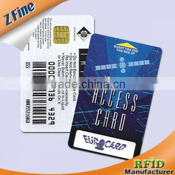 13.56MHZ&125KHZ access control key cards for hotels