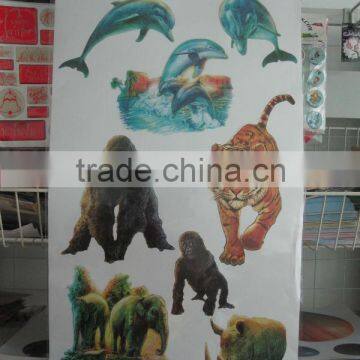 Offer Different Animal Pvc Window Sticker