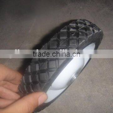 7 Inch Semi Solid Rubber Wheel With Steel Rim photo-6