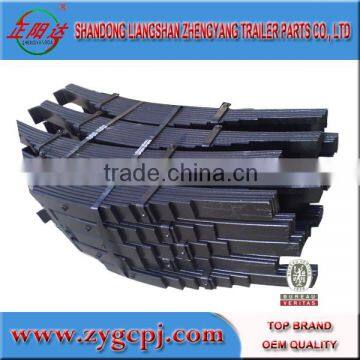 parabolic and conventional leaf spring/leaf spring