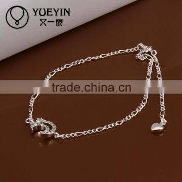 2014 Trendy silver plating snake body chain jewelry with smilely face pendant