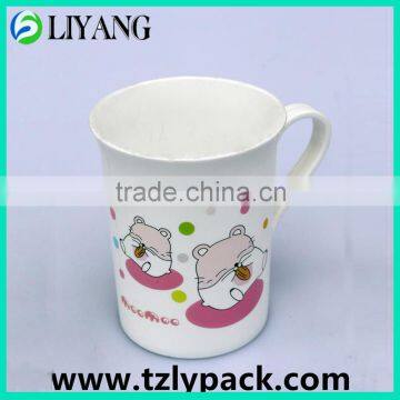 heat transfer printing film for plastic, cup, trasnfer on white plastic product
