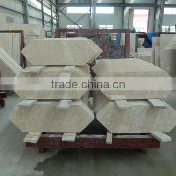 natural shaped marble for decorative material