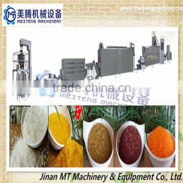 Flavored artificial rice processing line