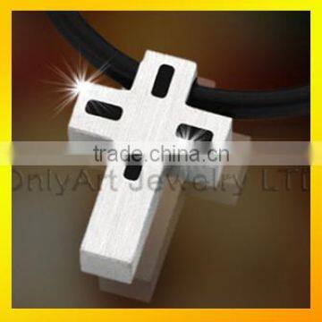 Stainless steel men's jewelry cheap pendants wholesale cross pendant