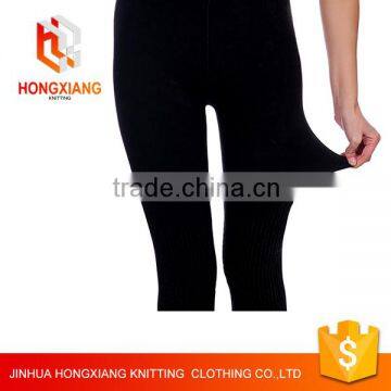 Hongxiang Sex High Waist Stretched Gym Clothes Spandex Running Tights Women Sports Leggings Fitness Yoga Pants photo-4