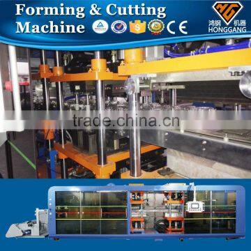 Vacuum Thermoforming Machine for Plastic Plates and Lids