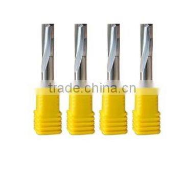 Woodworking CNC Solid Carbide straight router bits 2 flutes end mill