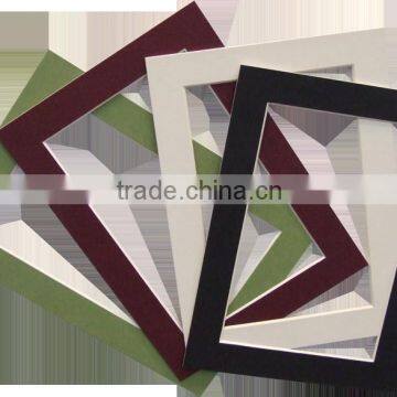 Sunbow High Quality Mat Board, one Opening 11*14" size 1.4mm Frame Mount Pre Cut Mat for Picture Frames