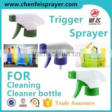 28 410 custom cleaning trigger sprayer head plastic hand trigger sprayer pump for daily clean