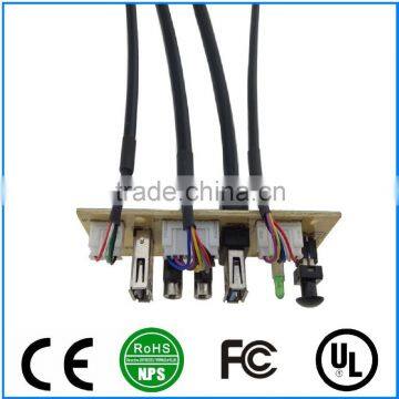 Computer Case 20-Pin to USB 2.0 + USB 3.0 Dual Female + Audio Front Panel Extension Cable photo-2
