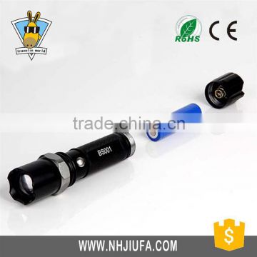 Adjustable zoomable Focus LED Lamp Light Hand Torch zoom Flashlight