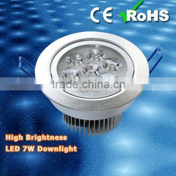 High brightness 7W LED Downlight