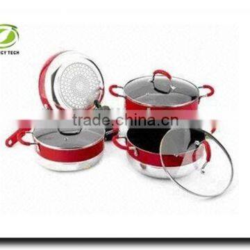 High Quality Aluminum 7 Pcs Cookware sets