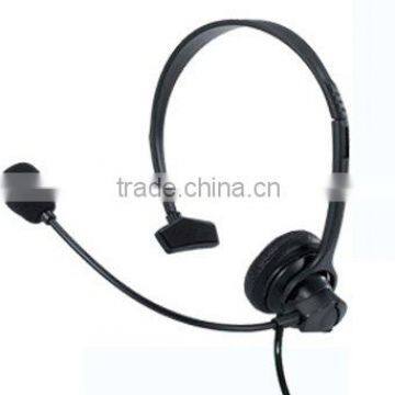 Monaural Noise Cancelling Telephone Headsets