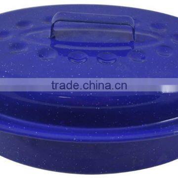 Enamel Coated Steel,Roasting Pan ,Enamel Oval Roaster , self basting oval roaster,Roast chicken machine,