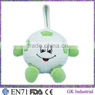 Plush toy soft soccer ball cartoon figure