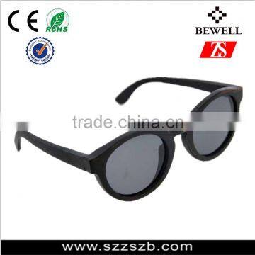 2016 Most Popular Eco-friendly Handmade Wooden Frame Polarized Mirror Black Sandalwood Sunglasses