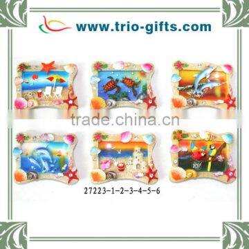 Wholesale multicolor polyresin Souvenir Magnet