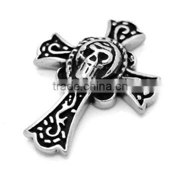 TKB-P1694 Skull Cross Religious Jewelry Punk Style Hip-hop Crucifix Filigree New Design Fashion Best Selling Fantastic