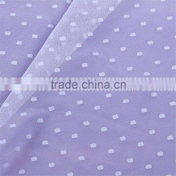 Wholesale Factory Price Allover Nylon Polka Lace Fabric for Lades Underwear photo-5
