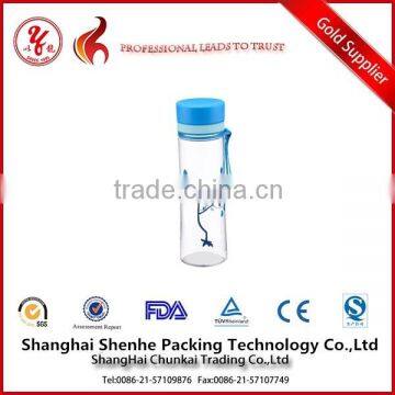 600ml plastic water bottle