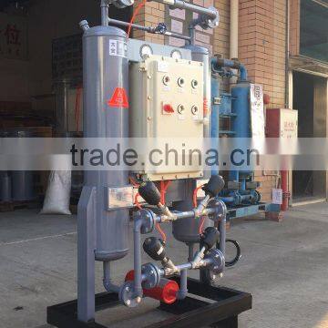 Micro-heated low dew point adsorption refrigeranted compressed air dryer