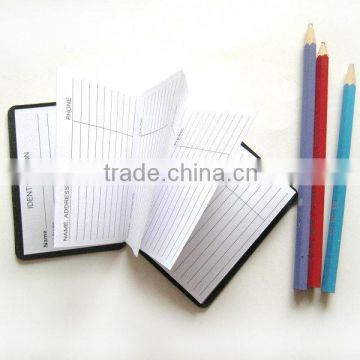 magnetic cheap cute address books with pen set