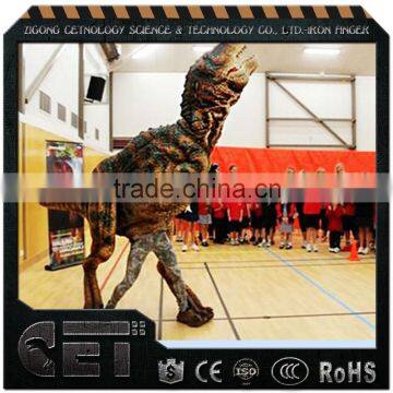 Cetnology-China realistic dinosaur costume walking dinosaur costume imitate animal