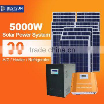 Complete solar system for home solar panel system home 5kw