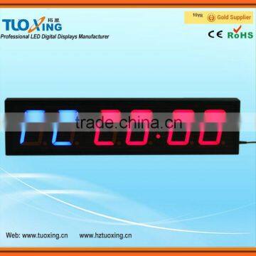 High Quality 4 Inch 6 Digit LED Digital Wall Clock Timer photo-4
