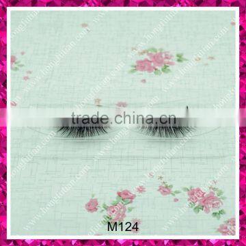 Deluxe Hot Sale Mink Eyelashes Black Colour Volume Lashes Manufacturer photo-3