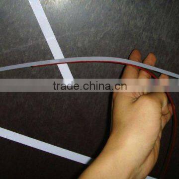 magnetic strip,pairs matched magent,steel tape with premium s/a,12.7mm width,0.18mm thickness,