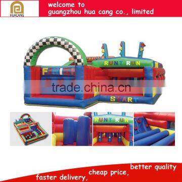 Certificated durable Colorful inflatable bouncer with funny games