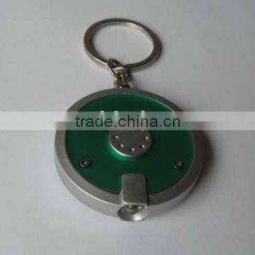 Solar light key chain