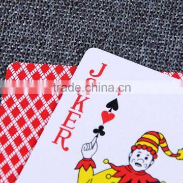 Customized Waterproof LARGE PRINT POKER PLAYING CARDS UV Protected Matt Lamination Plastic Card Printer ---DH20555 photo-2
