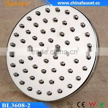 Beelee Bathroom Round 8'' Brass Mix Water Saving Top Shower photo-4