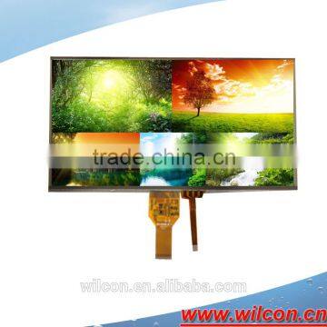 7inch 800*480 RGB interface 500nits high brightness lcd touch module with RTP