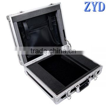 Elegant and modern aluminum hard carrying case for laptop, laptop metal case (ZYD-SM8114)