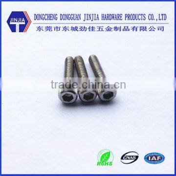 sus304 stainless steel m3 DIN912 hex screw